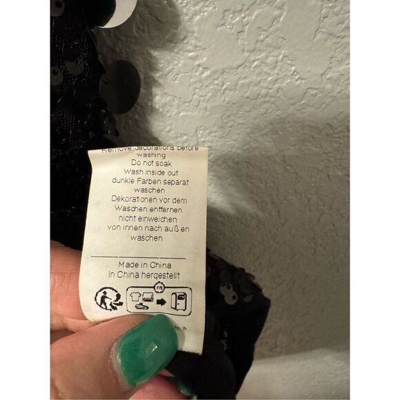 Grace Karin Women's Sequin Halter Tank Top Size Medium - Picture 4 of 5